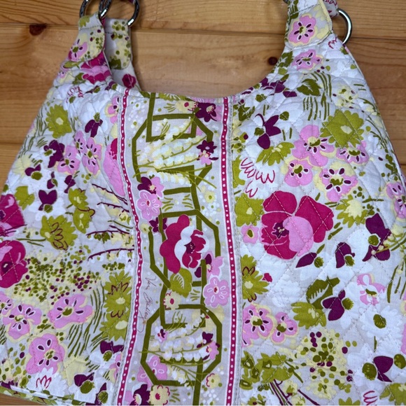 Vera Bradley “Make Me Blush” Floral Shoulder Bag - Picture 7 of 13